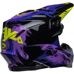 Bell Helmets Bell Moto-9S Flex Slayco Helmet -Helmets Sale 2024 bell moto9 s flex helmet black purple 4