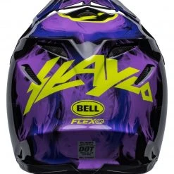 Bell Helmets Bell Moto-9S Flex Slayco Helmet -Helmets Sale 2024 bell moto9 s flex helmet black purple 5