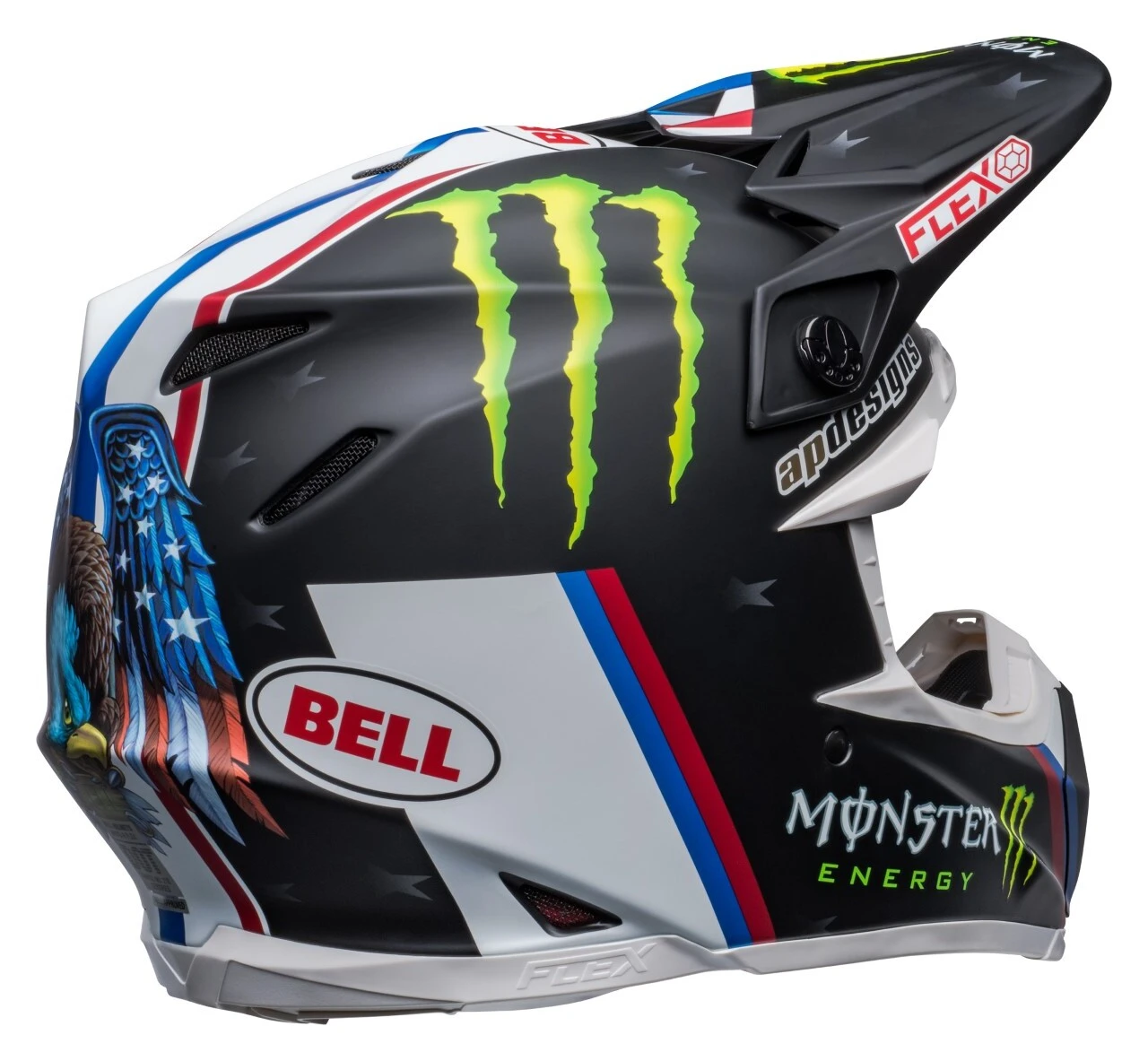 Bell Helmets Bell Moto-9S Flex Tomac Helmet 4 Bell Helmets Bell Moto-9S Flex Tomac Helmet - Image 4
