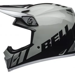 Bell Helmets Bell MX-9 MIPS Dash Helmet -Helmets Sale 2024 bell mx9 mips dash helmet grey black white 7