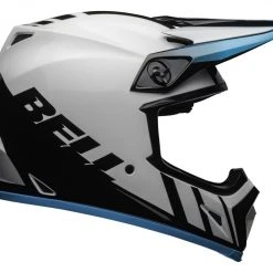 Bell Helmets Bell MX-9 MIPS Dash Helmet -Helmets Sale 2024 bell mx9 mips dash helmet white black blue 3