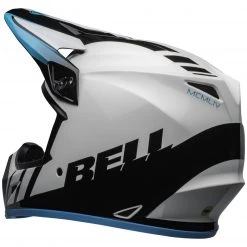 Bell Helmets Bell MX-9 MIPS Dash Helmet -Helmets Sale 2024 bell mx9 mips dash helmet white black blue 6