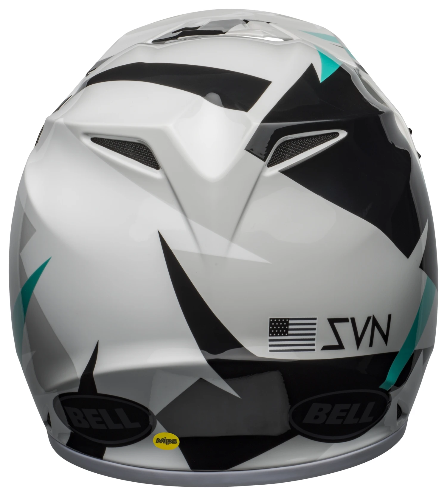 Bell Helmets Bell MX-9 MIPS Seven Battleship Helmet 6 Bell Helmets Bell MX-9 MIPS Seven Battleship Helmet - Image 6