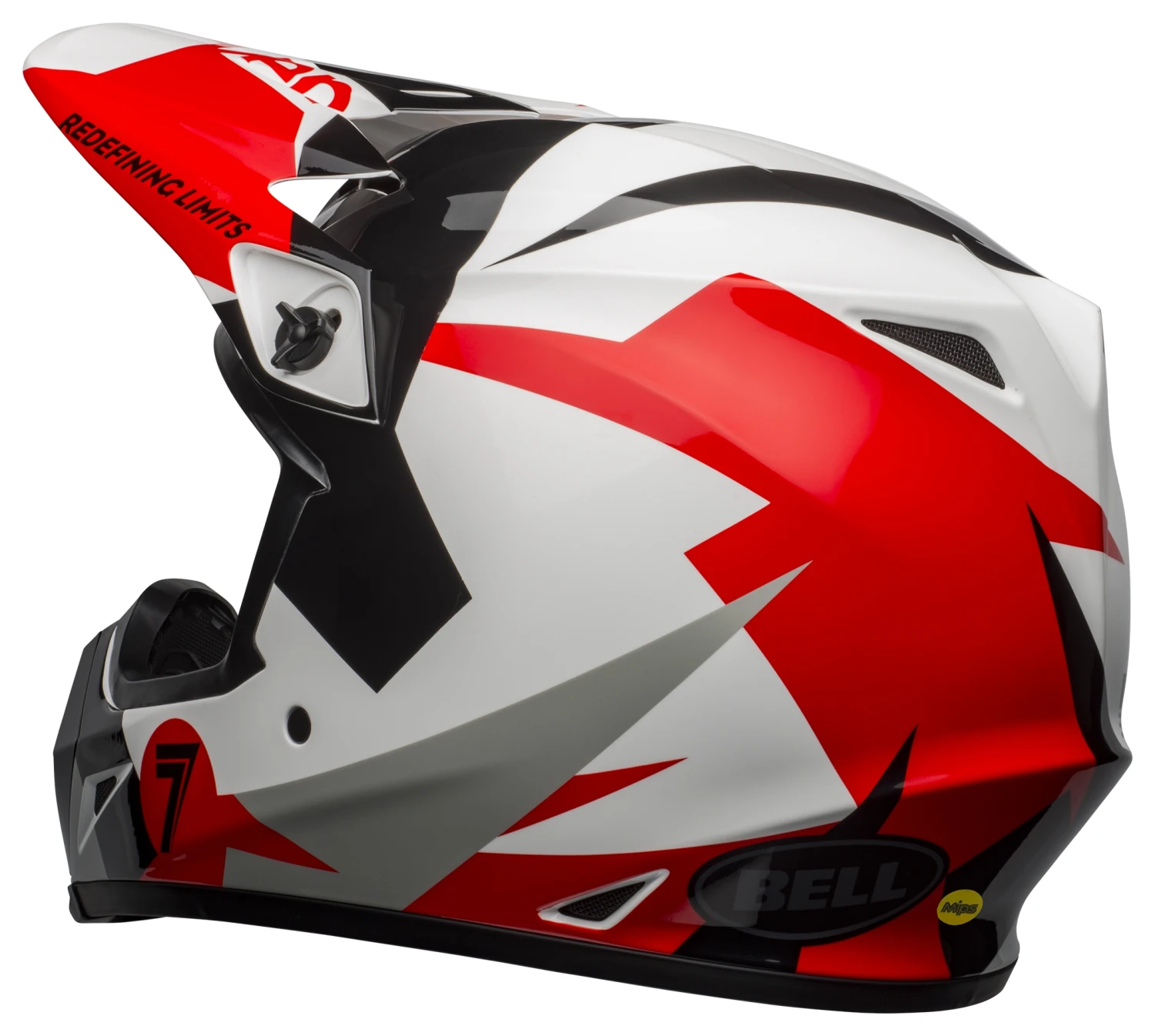 Bell Helmets Bell MX-9 MIPS Seven Battleship Helmet 11 Bell Helmets Bell MX-9 MIPS Seven Battleship Helmet - Image 11