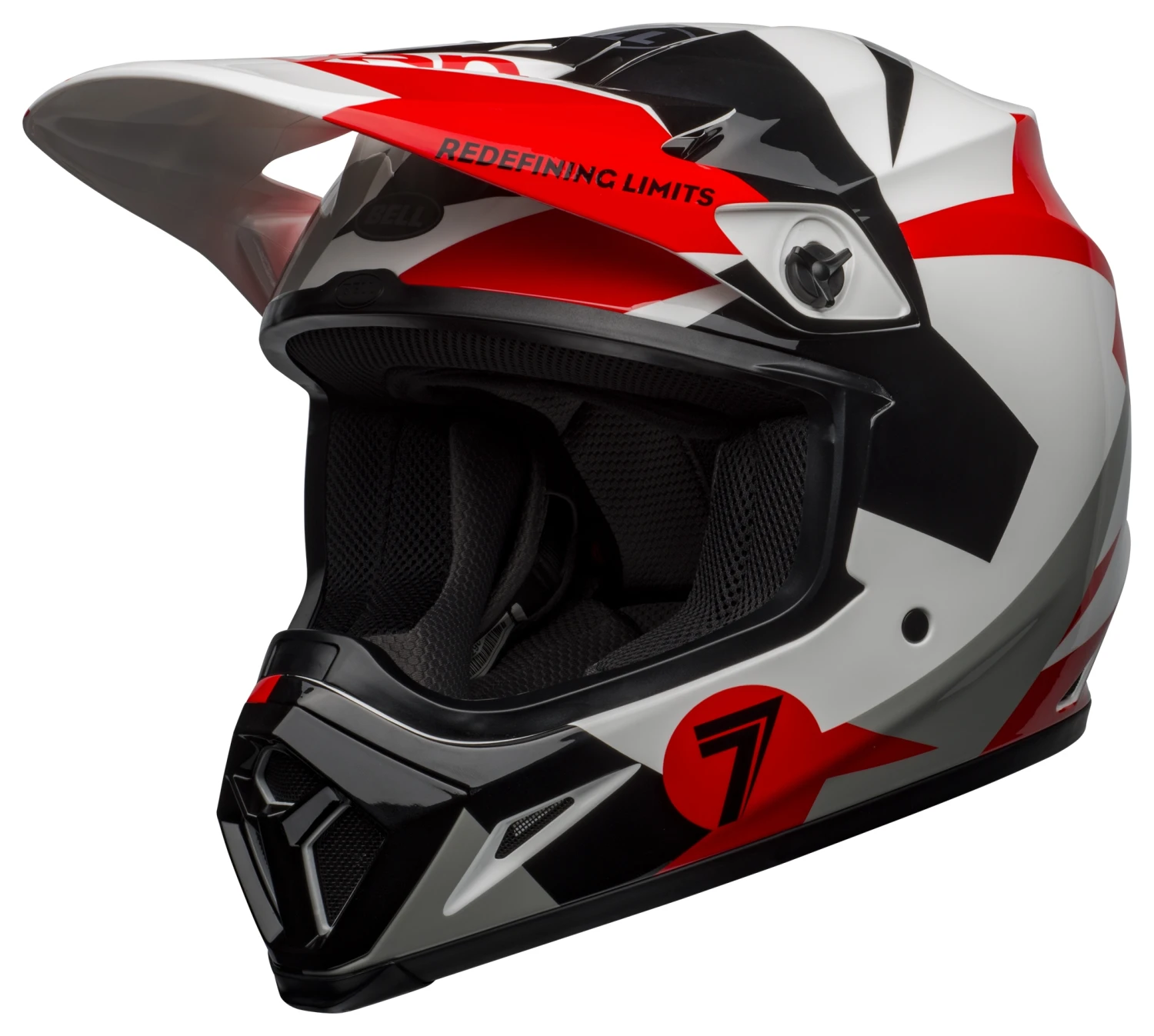 Bell Helmets Bell MX-9 MIPS Seven Battleship Helmet 7 Bell Helmets Bell MX-9 MIPS Seven Battleship Helmet - Image 7