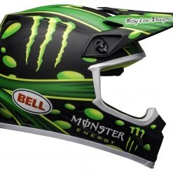Bell Helmets Bell MX-9 MIPS Showtime Helmet -Helmets Sale 2024 bell mx9 mips showtime helmet black green 3