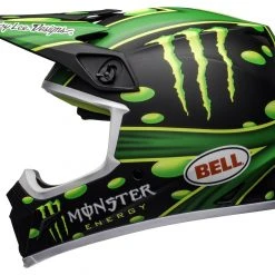 Bell Helmets Bell MX-9 MIPS Showtime Helmet -Helmets Sale 2024 bell mx9 mips showtime helmet black green 7