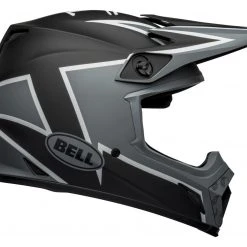 Bell Helmets Bell MX-9 MIPS Twitch Helmet -Helmets Sale 2024 bell mx9 mips twitch helmet black grey white 3