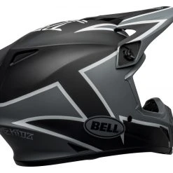 Bell Helmets Bell MX-9 MIPS Twitch Helmet -Helmets Sale 2024 bell mx9 mips twitch helmet black grey white 4