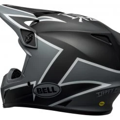 Bell Helmets Bell MX-9 MIPS Twitch Helmet -Helmets Sale 2024 bell mx9 mips twitch helmet black grey white 6