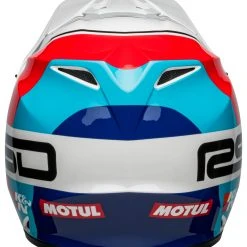 Bell Helmets Bell MX-9 MIPS RSD The Rally Helmet -Helmets Sale 2024 bell mx9 mipsrsd the rally helmet white red blue 4