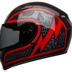 Bell Helmets Bell Qualifier Scorch Helmet -Helmets Sale 2024 bell qualifier scorch helmet black red 1