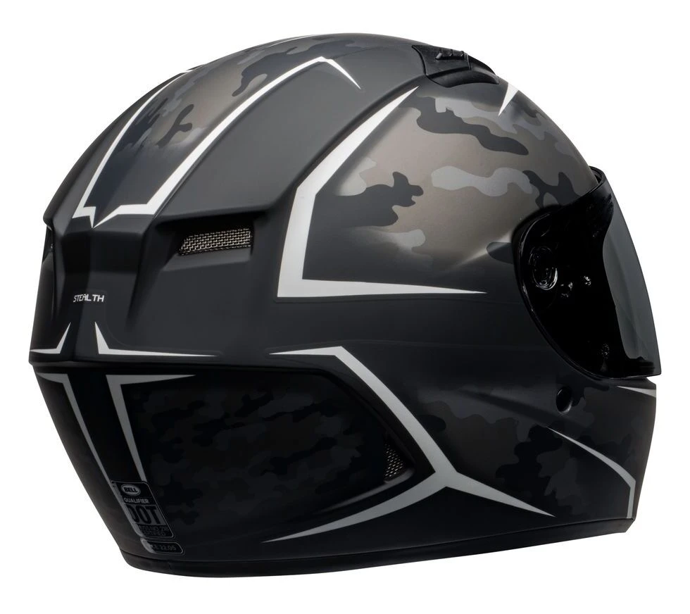 Bell Helmets Full Face Bell Qualifier Stealth Camo Helmet 2 Bell Helmets Full Face Bell Qualifier Stealth Camo Helmet - Image 2