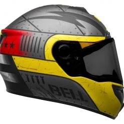 Bell Helmets Bell SRT Devil May Care Helmet 8 Bell Helmets Bell SRT Devil May Care Helmet -Helmets Sale 2024 bell srt devil may care helmet matte grey yellow red 3