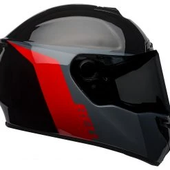 Bell Helmets Bell SRT Razor Helmet -Helmets Sale 2024 bell srt razor helmet black red grey 3