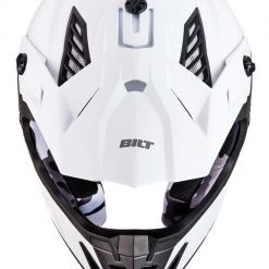 BILT Lux Race Helmet -Helmets Sale 2024 bilt lux race helmet white black 3