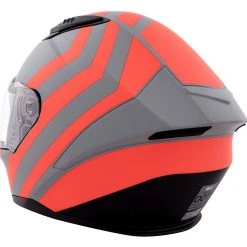 Helmet Closeouts BILT Vertex Stripes Helmet -Helmets Sale 2024 bilt vertex stripes helmet grey red 2
