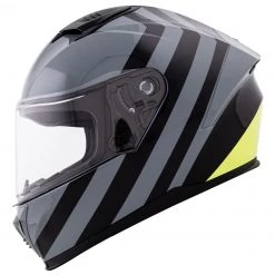 Helmet Closeouts BILT Vertex Stripes Helmet -Helmets Sale 2024 bilt vertex stripes helmet grey yellow 1
