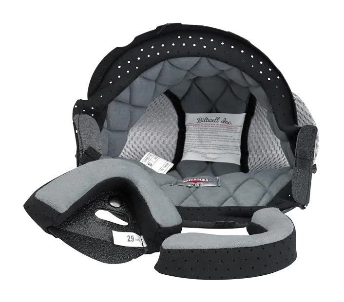 Biltwell Apparel Helmet Accessories Biltwell Bonanza Helmet Liner & Cheek Pads 1 Biltwell Apparel Helmet Accessories Biltwell Bonanza Helmet Liner & Cheek Pads