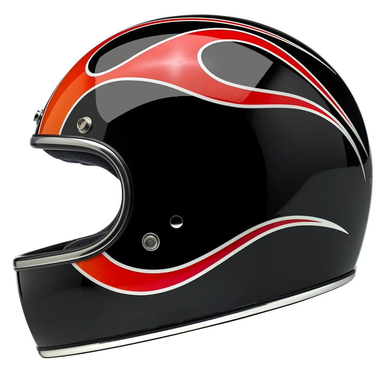 Biltwell Apparel Helmet Closeouts Biltwell Gringo Dice Flames Helmet 2 Biltwell Apparel Helmet Closeouts Biltwell Gringo Dice Flames Helmet - Image 2