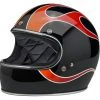 Biltwell Apparel Helmet Closeouts Biltwell Gringo Dice Flames Helmet