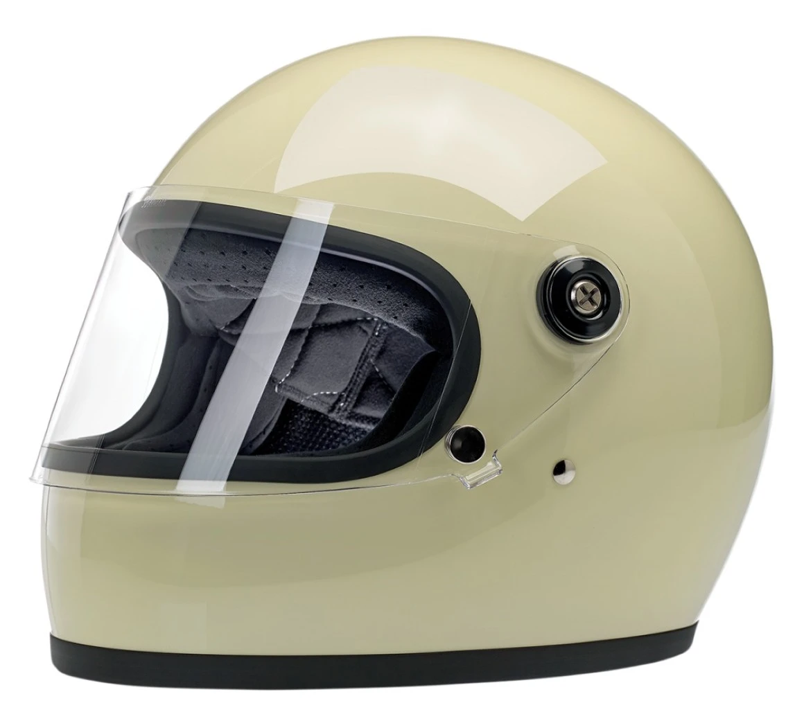 Biltwell Apparel Biltwell Gringo S ECE Helmet Vintage White / LG [Open Box]