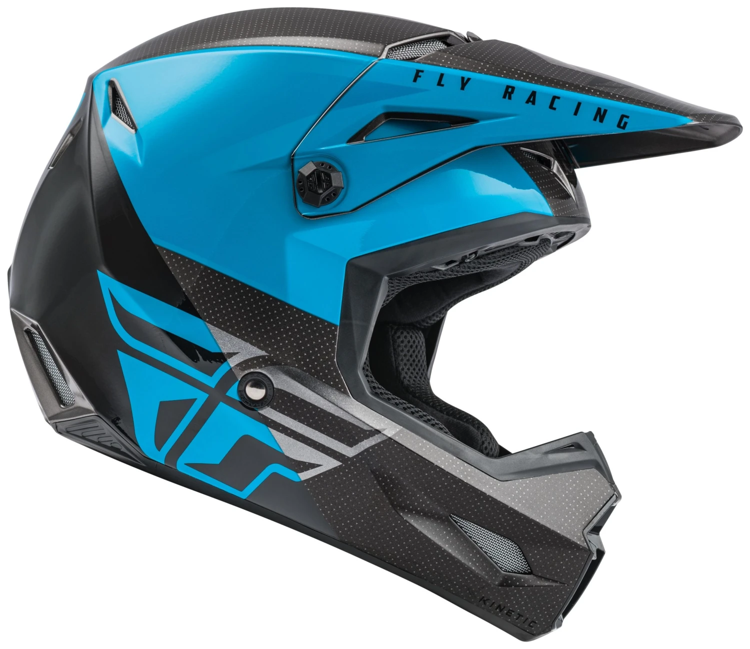 Fly Racing Dirt Helmet Closeouts Fly Racing Youth Kinetic Straight Edge Helmet 4 Fly Racing Dirt Helmet Closeouts Fly Racing Youth Kinetic Straight Edge Helmet - Image 4