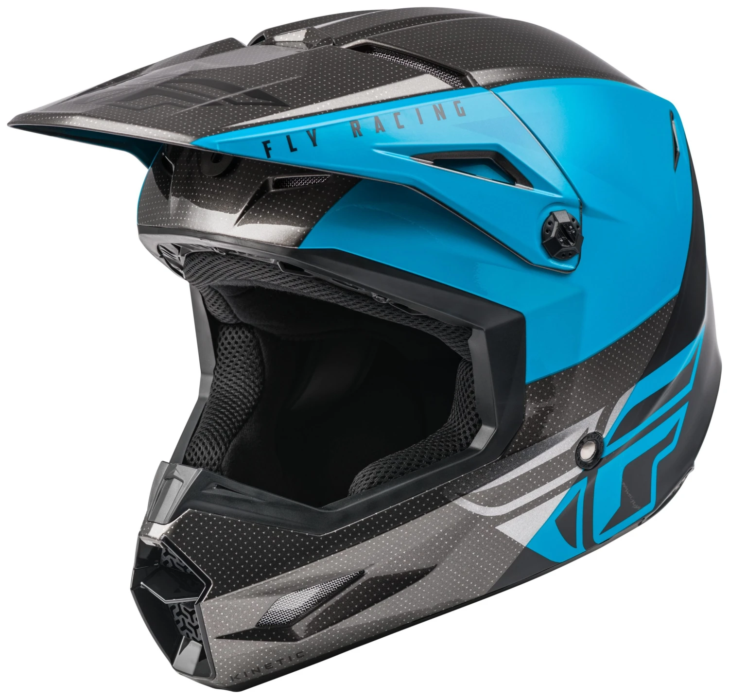 Fly Racing Dirt Helmet Closeouts Fly Racing Youth Kinetic Straight Edge Helmet 3 Fly Racing Dirt Helmet Closeouts Fly Racing Youth Kinetic Straight Edge Helmet - Image 3