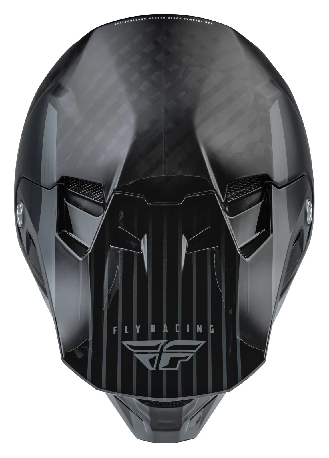 Fly Racing Dirt Fly Racing Formula Carbon Prime Helmet Grey/Carbon / LG [Open Box] - Image 3