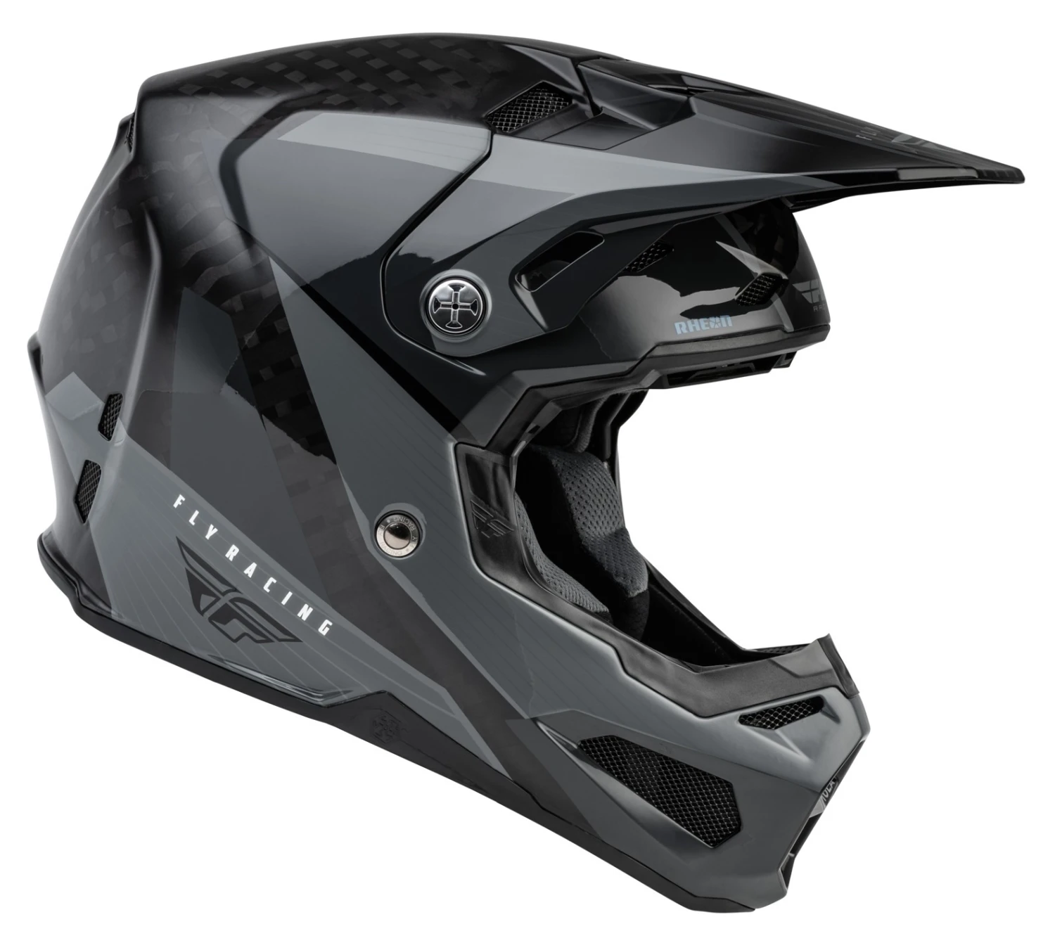 Fly Racing Dirt Fly Racing Formula Carbon Prime Helmet Grey/Carbon / LG [Open Box] - Image 4