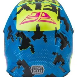 Fly Racing Dirt Fly Racing Youth Kinetic Scan Helmet -Helmets Sale 2024 fly racing youth kinetic scan helmet blue hi viz pink 2