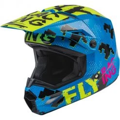 Fly Racing Dirt Fly Racing Youth Kinetic Scan Helmet -Helmets Sale 2024 fly racing youth kinetic scan helmet blue hi viz pink