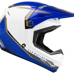 Fly Racing Dirt Fly Racing Youth Kinetic Vision Helmet -Helmets Sale 2024 fly racing youth kinetic vision helmet white blue 1 scaled