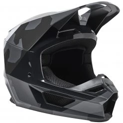Fox Racing V1 BNKR Helmet Black / MD [Open Box] -Helmets Sale 2024 fox racing v1 bnkr helmet black md open box black 2