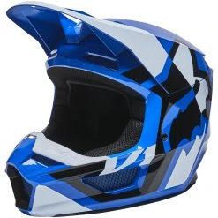 Fox Racing V1 Lux Helmet -Helmets Sale 2024 fox racing v1 lux helmet blue