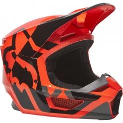 Fox Racing V1 Lux Helmet -Helmets Sale 2024 fox racing v1 lux helmet flourescant orange 2
