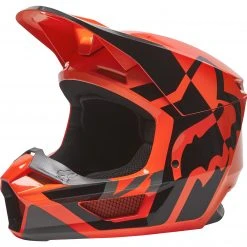 Fox Racing V1 Lux Helmet -Helmets Sale 2024 fox racing v1 lux helmet flourescant orange