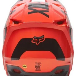 Fox Racing V1 Lux Helmet -Helmets Sale 2024 fox racing v1 lux helmet flourescant orange 3