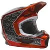 Helmet Closeouts Fox Racing V1 Peril Helmet Red / XS [Open Box]