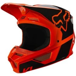 Riding Gear Fox Racing Youth V1 Revn Helmet -Helmets Sale 2024 fox racing v1 revn helmet flo orange black