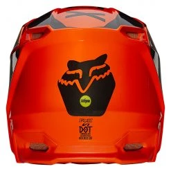 Helmet Closeouts Fox Racing V1 Revn Helmet -Helmets Sale 2024 fox racing v1 revn helmet flo orange black 3