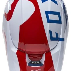 Fox Racing V1 Skew Helmet -Helmets Sale 2024 fox racing v1 skew helmet white red blue 4