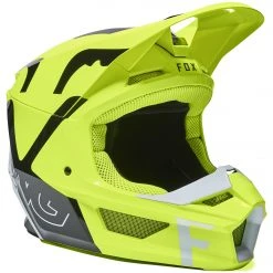 Fox Racing V1 Skew Helmet -Helmets Sale 2024 fox racing v1 skew helmet yellow 2
