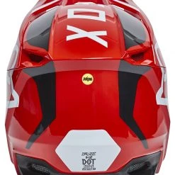 Helmet Closeouts Fox Racing V2 Merz Helmet -Helmets Sale 2024 fox racing v2 merz helmet fluorescent red 3