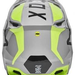 Helmet Closeouts Fox Racing V2 Merz Helmet -Helmets Sale 2024 fox racing v2 merz helmet steel grey 3