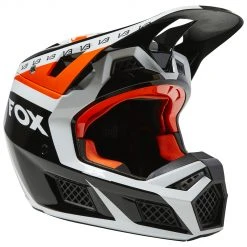 Fox Racing V3 RS DVIDE Helmet -Helmets Sale 2024 fox racing v3 rsdvide helmet black white 2
