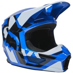 Fox Racing Youth V1 Lux Helmet 30 Fox Racing Youth V1 Lux Helmet -Helmets Sale 2024 fox racing youth v1 lux helmet blue
