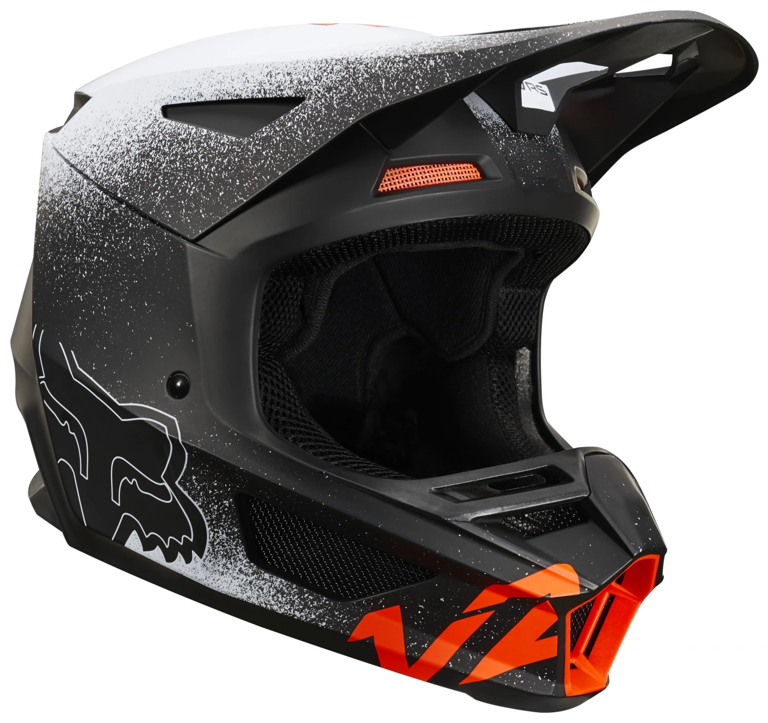 Fox Racing Youth V2 BNKZ Helmet Black / Youth LG [Open Box] - Image 2
