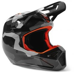 Fox Racing Youth V1 BNKR Helmet 19 Fox Racing Youth V1 BNKR Helmet -Helmets Sale 2024 fox racing yth v1 bnkr helmet dot ece grey