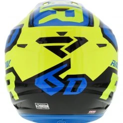 FXR 6D ATR-2 Youth Helmet -Helmets Sale 2024 fxr6 datr2 youth helmet hi viz yellow blue black 2